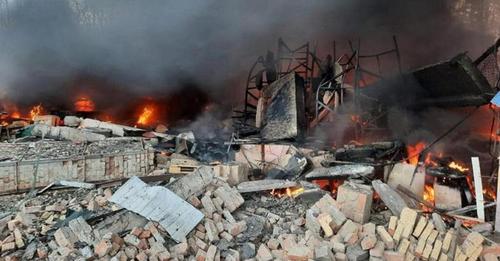 रुसी बिस्फोटले हल्लियो युक्रेनको राजधानी किभ