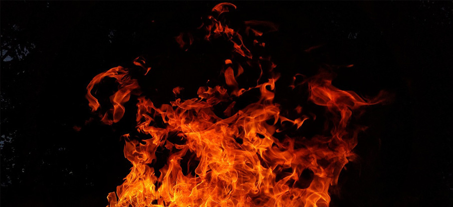 अर्घाखाँचीमा आगलागी हुँदा ४३ घर–गोठ जलेर नष्ट