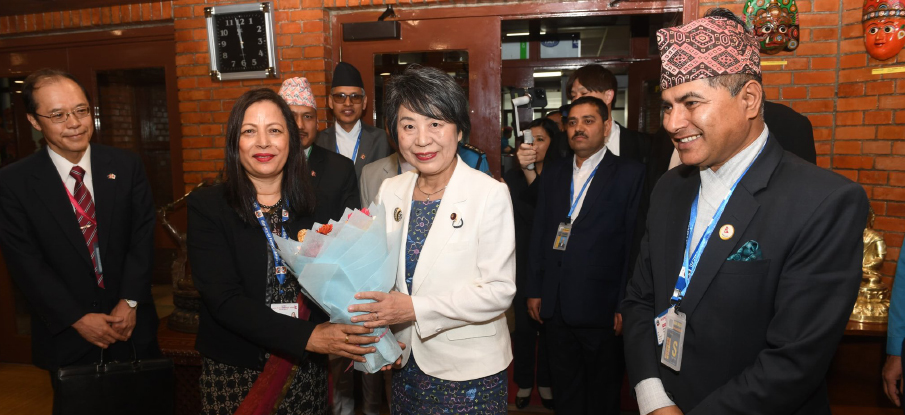 नेपाल आइपुगिन् जापानकी विदेशमन्त्री
